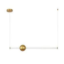 ST LUCE SL1222.203.01 Светильник подвесной Золотистый/Золотистый, Белый LED 1*18W 4000K