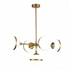 ST LUCE SL1157.303.05 Светильник подвесной Бронза/Белый E14 5*40W