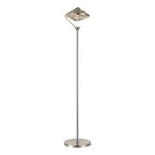 ST LUCE SL6115.105.01 Торшер Никель/Дымчато-Серый LED 1*19W 3000K