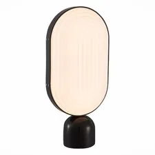 ST LUCE SL1302.404.01 Прикроватная лампа Черный/Белый LED 1*9W 3000K