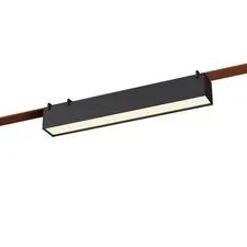 ST LUCE ST456.436.12 Светильник трековый Черный LED 1*12W 3000K 670Lm Ra90 120 IP20 L323xW40xH45 48V