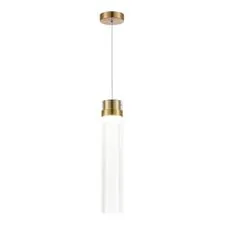ST LUCE SL6236.303.01 Светильник подвесной Латунь/Прозрачный LED 1*12W 4000K