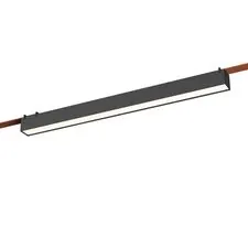 ST LUCE ST456.446.24 Светильник трековый Черный LED 1*24W 4000K 1 200Lm Ra90 120 IP20 L642xW40xH45 48V