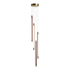 ST LUCE SL6225.303.04 Светильник подвесной Латунь/Терракотовый, Белый LED 4*6W 3000K