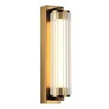 ST LUCE SL6224.301.01 Светильник настенный Латунь/Прозрачный LED 1*8W 4000K