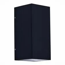 ST LUCE SL9002.411.01 Светильник уличный настенный Черный GU10 2*35W
