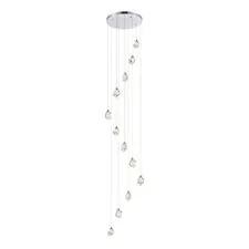 ST LUCE SL6114.103.12 Светильник подвесной Хром/Прозрачный LED 12*3W 3000K