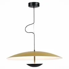 ST LUCE SL6502.213.01 Светильник подвесной Золотистый,Черный/Золотистый LED 1*40W 3000K