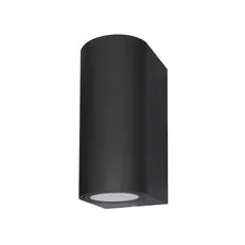 ST LUCE SL9001.401.02 Светильник уличный настенный Черный/ GU10 2*5W