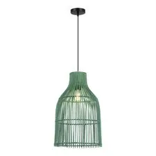 ST LUCE SL1513.503.01 Светильник подвесной Белый/Зеленый E27 1*40W
