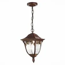 ST LUCE SL083.703.01 Светильник уличный подвесной Кофейный/Кофейный, Прозрачный E27 1*60W