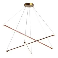 ST LUCE SL6225.303.03 Светильник подвесной Латунь/Терракотовый, Белый LED 3*13W 3000K