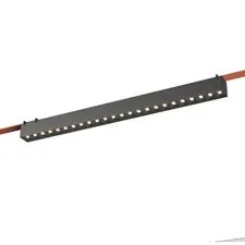 ST LUCE ST455.436.24 Светильник трековый Черный LED 1*24W 3000K 1 778Lm Ra90 24/40 IP20 L642xW40xH45 48V
