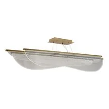 ST LUCE SL6509.223.01 Светильник подвесной Золотистый/Прозрачный LED 1*60W 4000K