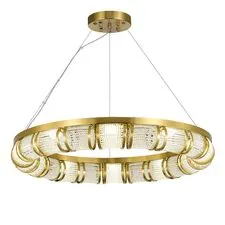 ST LUCE SL6011.303.01 Светильник подвесной Латунь/Прозрачный LED 1*50W