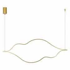 ST LUCE SL6106.203.65 Светильник подвесной Золотистый/Белый LED 1*65W 4000K