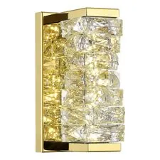 ST LUCE SL6010.201.08 Бра Золотистый/Прозрачный LED 1*8W