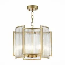 ST LUCE SL1234.203.03 Люстра подвесная Шампань/Прозрачный, Шампань E14 3*60W