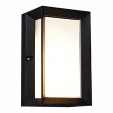 ST LUCE SL077.411.01 Светильник уличный настенный Черный/Белый LED 1*6W 3000K