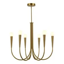 ST LUCE SL1243.303.06 Светильник подвесной Латунь E14 6*60W