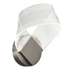 ST LUCE SL6235.101.04 Светильник настенный Никель/Прозрачный LED 1*4W 4000K