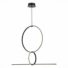 ST LUCE SL6113.433.01 Светильник подвесной Черный LED 1*50W 3000K