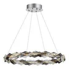 ST LUCE SL6009.103.01 Люстра подвесная Золотистый/Прозрачно-Дымчатый LED 1*30W 3000K