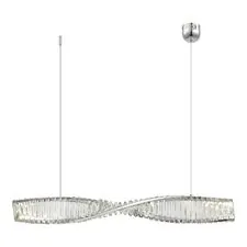 ST LUCE SL6205.113.01 Светильник подвесной Хром/Прозрачный LED 1*21W 3000K