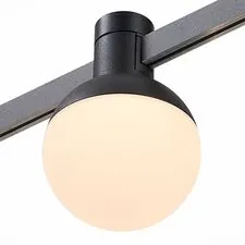 ST LUCE ST815.406.05 Магнитный трековый светильник FARM Черный LED 1*5W 3000K 78Lm Ra90 120 IP20 D75xH109 24