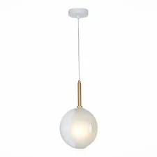 ST LUCE SL1183.503.01 Подвес Латунь/Белый G4 1*5W