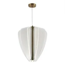 ST LUCE SL6509.213.01 Светильник подвесной Золотистый/Прозрачный LED 1*75W 4000K