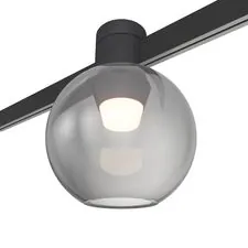 ST LUCE ST819.406.03 Магнитный трековый светильник FARM Черный LED 1*3W 3000K 89Lm Ra90 120 IP20 D85xH115 24