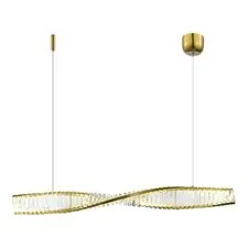 ST LUCE SL6205.323.01 Светильник подвесной Латунь/Прозрачный LED 1*25W 3000K