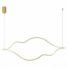 ST LUCE SL6106.203.56 Светильник подвесной Золотистый/Белый LED 1*56W 4000K