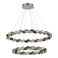 ST LUCE SL6009.103.02 Люстра подвесная Золотистый/Прозрачно-Дымчатый LED 1*45W 3000K
