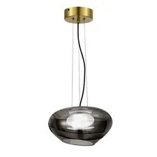 ST LUCE SL6019.303.01 Светильник подвесной Латунь/Дымчатый, Белый LED 1*10W 3000K