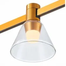 ST LUCE ST814.206.03 Магнитный трековый светильник FARM Золотистый LED 1*3W 3000K 89Lm Ra90 120 IP20 D90xH10