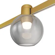 ST LUCE ST819.206.03 Магнитный трековый светильник FARM Золотистый LED 1*3W 3000K 89Lm Ra90 120 IP20 D85xH11