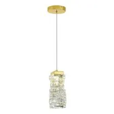 ST LUCE SL6010.203.08 Подвес Золотистый/Прозрачный LED 1*8W