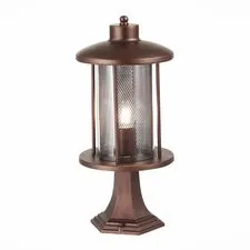 ST LUCE SL080.405.01 Светильник уличный наземный Темный кофе/Прозрачный, Темный кофе E27 1*60W