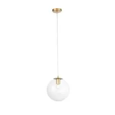 ST LUCE SL1150.203.01 Подвес Матовое золото/Прозрачный E27 1*40W