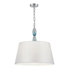ST LUCE SL1759.103.03 Светильник подвесной Хром, Голубой/Белый E27 3*40W