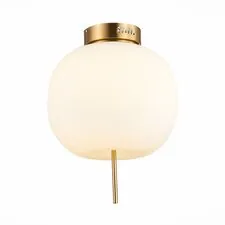 ST LUCE SL1621.202.01 Светильник потолочный Золотистый/Белый LED 1*25W 3000K