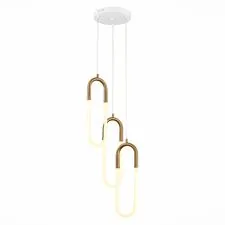 ST LUCE SL1579.303.03 Светильник подвесной Латунь/Латунь, Белый LED 3*14W 3000K