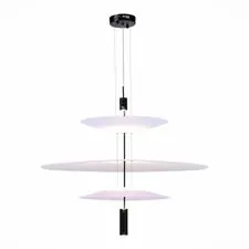 ST LUCE SL6101.423.01 Люстра подвесная Черный/Белый LED 1*15W 3000K
