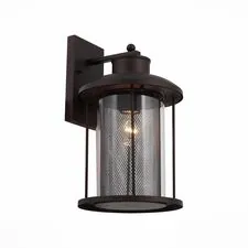 ST LUCE SL080.401.01 Светильник уличный настенный Темный кофе/Прозрачный, Темный кофе E27 1*60W