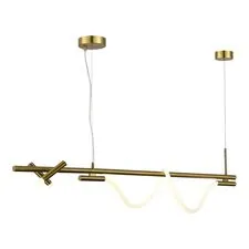 ST LUCE SL6118.303.03 Светильник подвесной Латунь/Латунь LED 2+1*3+11W 4000K