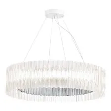ST LUCE SL6012.113.01 Светильник подвесной Хром/Прозрачный LED 1*87W 3000K