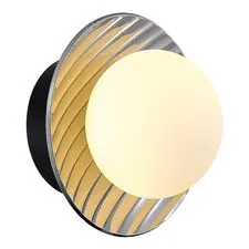 ST LUCE SL1521.401.01 Светильник настенный Черный/Дымчатый, Белый G9 1*5W 4000K