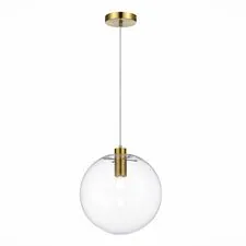 ST LUCE SL1056.223.01 Подвес Золотой/Прозрачный E27 1*60W